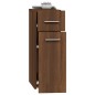 vidaXL Apothekerschrank Braun Eichen-Optik 20x45,5x60 cm Holzwerkstoff vidaXL Apothekerschrank Braun Eichen-Optik 20x45,5x60 cm Holzwerkstoff