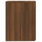 vidaXL Apothekerschrank Braun Eichen-Optik 20x45,5x60 cm Holzwerkstoff vidaXL Apothekerschrank Braun Eichen-Optik 20x45,5x60 cm Holzwerkstoff