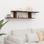 vidaXL TV-Wandregal Räuchereiche 125x18x23 cm Holzwerkstoff vidaXL TV-Wandregal Räuchereiche 125x18x23 cm Holzwerkstoff