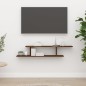 vidaXL TV-Wandregal Braun Eichen-Optik 125x18x23 cm Holzwerkstoff vidaXL TV-Wandregal Braun Eichen-Optik 125x18x23 cm Holzwerkstoff