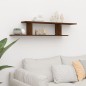 vidaXL TV-Wandregal Braun Eichen-Optik 125x18x23 cm Holzwerkstoff vidaXL TV-Wandregal Braun Eichen-Optik 125x18x23 cm Holzwerkstoff