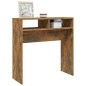 vidaXL Konsolentisch Räuchereiche 78x30x80 cm Holzwerkstoff vidaXL Konsolentisch Räuchereiche 78x30x80 cm Holzwerkstoff