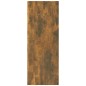 vidaXL Konsolentisch Räuchereiche 78x30x80 cm Holzwerkstoff vidaXL Konsolentisch Räuchereiche 78x30x80 cm Holzwerkstoff