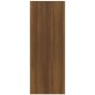 vidaXL Konsolentisch Braun Eichen-Optik 78x30x80 cm Holzwerkstoff vidaXL Konsolentisch Braun Eichen-Optik 78x30x80 cm Holzwerkstoff