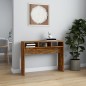 vidaXL Konsolentisch Räuchereiche 105x30x80 cm Holzwerkstoff vidaXL Konsolentisch Räuchereiche 105x30x80 cm Holzwerkstoff