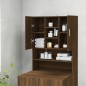 vidaXL Waschmaschinenschrank Braun Eichen-Optik 70,5x25,5x90 cm vidaXL Waschmaschinenschrank Braun Eichen-Optik 70,5x25,5x90 cm