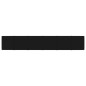 Wandpaneele 12 Stk. Schwarz 90x15 cm Stoff 1,62 m² Wandpaneele 12 Stk. Schwarz 90x15 cm Stoff 1,62 m²