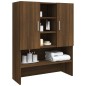 vidaXL Waschmaschinenschrank Braun Eichen-Optik 70,5x25,5x90 cm vidaXL Waschmaschinenschrank Braun Eichen-Optik 70,5x25,5x90 cm
