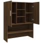 vidaXL Waschmaschinenschrank Braun Eichen-Optik 70,5x25,5x90 cm vidaXL Waschmaschinenschrank Braun Eichen-Optik 70,5x25,5x90 cm