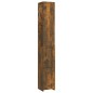 vidaXL Badschrank Räuchereiche 25x26,5x170 cm Holzwerkstoff vidaXL Badschrank Räuchereiche 25x26,5x170 cm Holzwerkstoff