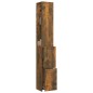 vidaXL Badschrank Räuchereiche 25x26,5x170 cm Holzwerkstoff vidaXL Badschrank Räuchereiche 25x26,5x170 cm Holzwerkstoff