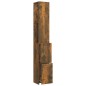 vidaXL Badschrank Räuchereiche 25x26,5x170 cm Holzwerkstoff vidaXL Badschrank Räuchereiche 25x26,5x170 cm Holzwerkstoff