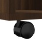 vidaXL Rollschrank Braun Eichen-Optik 60x53x72 cm Holzwerkstoff vidaXL Rollschrank Braun Eichen-Optik 60x53x72 cm Holzwerkstoff