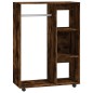 vidaXL Kleiderschrank Räuchereiche 80x40x110 cm Holzwerkstoff vidaXL Kleiderschrank Räuchereiche 80x40x110 cm Holzwerkstoff