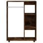 vidaXL Kleiderschrank Räuchereiche 80x40x110 cm Holzwerkstoff vidaXL Kleiderschrank Räuchereiche 80x40x110 cm Holzwerkstoff
