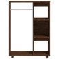 vidaXL Kleiderschrank Braun Eichen-Optik 80x40x110 cm Holzwerkstoff vidaXL Kleiderschrank Braun Eichen-Optik 80x40x110 cm Holzwerkstoff