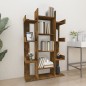 vidaXL Bücherregal Räuchereiche 86x25,5x140 cm Holzwerkstoff vidaXL Bücherregal Räuchereiche 86x25,5x140 cm Holzwerkstoff