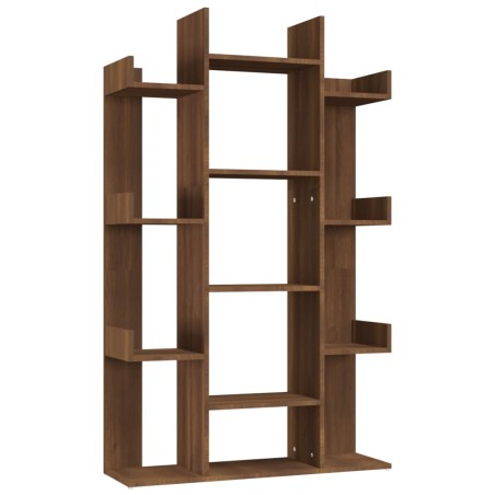 vidaXL Bücherregal Braun Eichen-Optik 86x25,5x140 cm Holzwerkstoff