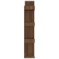 vidaXL Bücherregal Braun Eichen-Optik 86x25,5x140 cm Holzwerkstoff vidaXL Bücherregal Braun Eichen-Optik 86x25,5x140 cm Holzwerkstoff