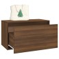 vidaXL Flurbank 80x40x45 cm Braun Eiche-Optik Holzwerkstoff vidaXL Flurbank 80x40x45 cm Braun Eiche-Optik Holzwerkstoff