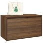 vidaXL Flurbank 80x40x45 cm Braun Eiche-Optik Holzwerkstoff vidaXL Flurbank 80x40x45 cm Braun Eiche-Optik Holzwerkstoff