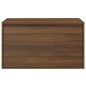 vidaXL Flurbank 80x40x45 cm Braun Eiche-Optik Holzwerkstoff vidaXL Flurbank 80x40x45 cm Braun Eiche-Optik Holzwerkstoff