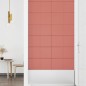 Wandpaneele 12 Stk. Rosa 60x30 cm Samt 2,16 m² Wandpaneele 12 Stk. Rosa 60x30 cm Samt 2,16 m²