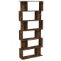 vidaXL Bücherregal/Raumteiler Räuchereiche 80x24x192 cm Holzwerkstoff vidaXL Bücherregal/Raumteiler Räuchereiche 80x24x192 cm Holzwerkstoff