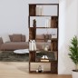 vidaXL Bücherregal/Raumteiler Räuchereiche 80x24x192 cm Holzwerkstoff vidaXL Bücherregal/Raumteiler Räuchereiche 80x24x192 cm Holzwerkstoff