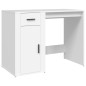 vidaXL Schreibtisch Weiß 100x49x75 cm Holzwerkstoff vidaXL Schreibtisch Weiß 100x49x75 cm Holzwerkstoff