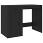 vidaXL Schreibtisch Schwarz 100x49x75 cm Holzwerkstoff vidaXL Schreibtisch Schwarz 100x49x75 cm Holzwerkstoff