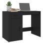 vidaXL Schreibtisch Schwarz 100x49x75 cm Holzwerkstoff vidaXL Schreibtisch Schwarz 100x49x75 cm Holzwerkstoff