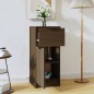 vidaXL Sideboard Braun Eichen-Optik 30x30x70 cm Holzwerkstoff vidaXL Sideboard Braun Eichen-Optik 30x30x70 cm Holzwerkstoff