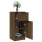 vidaXL Sideboard Braun Eichen-Optik 30x30x70 cm Holzwerkstoff vidaXL Sideboard Braun Eichen-Optik 30x30x70 cm Holzwerkstoff