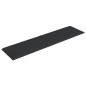 Wandpaneele 12 Stk. Schwarz 60x15 cm Stoff 1,08 m² Wandpaneele 12 Stk. Schwarz 60x15 cm Stoff 1,08 m²