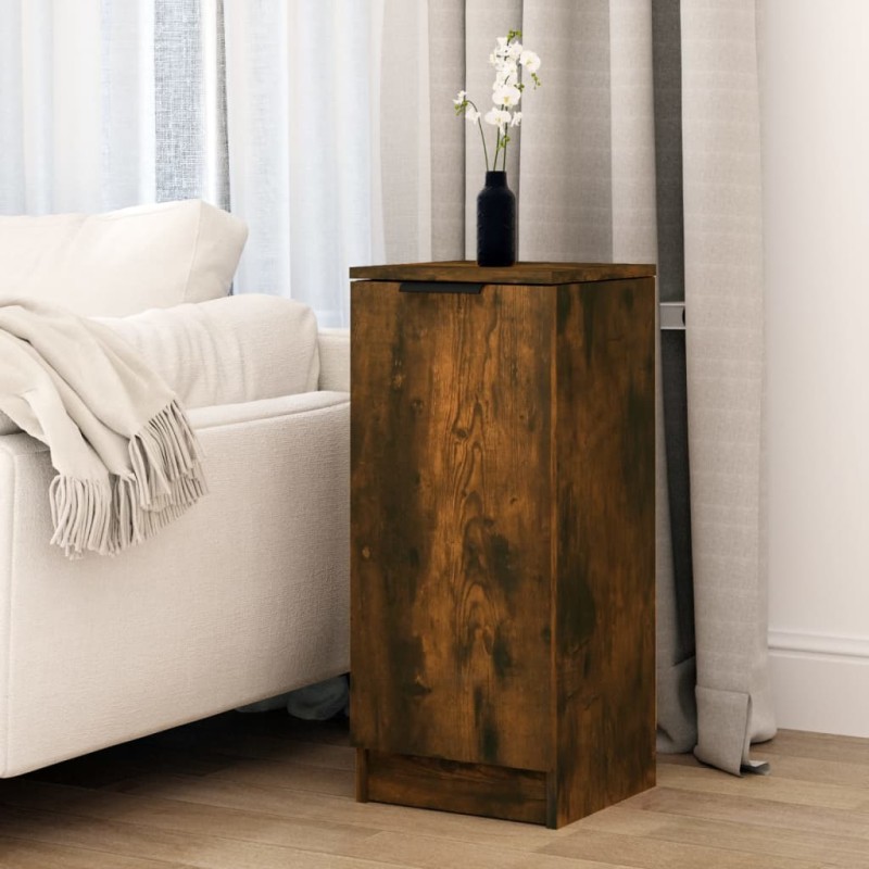 vidaXL Sideboard Räuchereiche 30x30x70 cm Holzwerkstoff vidaXL Sideboard Räuchereiche 30x30x70 cm Holzwerkstoff