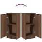 vidaXL Sideboard Braun Eichen-Optik 30x30x70 cm Holzwerkstoff vidaXL Sideboard Braun Eichen-Optik 30x30x70 cm Holzwerkstoff