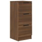 vidaXL Sideboard Braun Eichen-Optik 30x30x70 cm Holzwerkstoff vidaXL Sideboard Braun Eichen-Optik 30x30x70 cm Holzwerkstoff