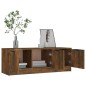 vidaXL TV-Schrank Räuchereiche 102x35x36,5 cm Holzwerkstoff vidaXL TV-Schrank Räuchereiche 102x35x36,5 cm Holzwerkstoff