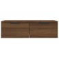vidaXL Wandschrank Braun Eichen-Optik 68x30x20 cm Holzwerkstoff vidaXL Wandschrank Braun Eichen-Optik 68x30x20 cm Holzwerkstoff