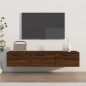 vidaXL Wandschrank Braun Eichen-Optik 102x30x20 cm Holzwerkstoff vidaXL Wandschrank Braun Eichen-Optik 102x30x20 cm Holzwerkstoff