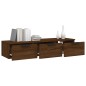 vidaXL Wandschrank Braun Eichen-Optik 102x30x20 cm Holzwerkstoff vidaXL Wandschrank Braun Eichen-Optik 102x30x20 cm Holzwerkstoff