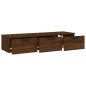 vidaXL Wandschrank Braun Eichen-Optik 102x30x20 cm Holzwerkstoff vidaXL Wandschrank Braun Eichen-Optik 102x30x20 cm Holzwerkstoff