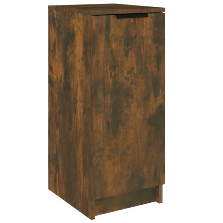 vidaXL Schuhschrank Räuchereiche 30x35x70 cm Holzwerkstoff