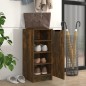 vidaXL Schuhschrank Räuchereiche 30x35x70 cm Holzwerkstoff vidaXL Schuhschrank Räuchereiche 30x35x70 cm Holzwerkstoff