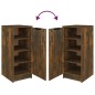 vidaXL Schuhschrank Räuchereiche 30x35x70 cm Holzwerkstoff vidaXL Schuhschrank Räuchereiche 30x35x70 cm Holzwerkstoff