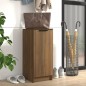 vidaXL Schuhschrank Braun Eichen-Optik 30x35x70 cm Holzwerkstoff vidaXL Schuhschrank Braun Eichen-Optik 30x35x70 cm Holzwerkstoff