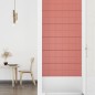 Wandpaneele 12 Stk. Rosa 90x30 cm Samt 3,24 m² Wandpaneele 12 Stk. Rosa 90x30 cm Samt 3,24 m²