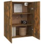 vidaXL Hängeschrank Räuchereiche 69,5x34x90 cm vidaXL Hängeschrank Räuchereiche 69,5x34x90 cm
