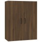 vidaXL Hängeschrank Braun Eichen-Optik 69,5x34x90 cm Holzwerkstoff vidaXL Hängeschrank Braun Eichen-Optik 69,5x34x90 cm Holzwerkstoff
